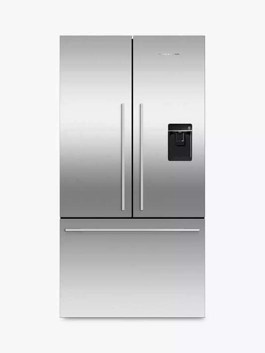 Freestanding French Door Fridge Freezer 569L 90cm Stainless Steel