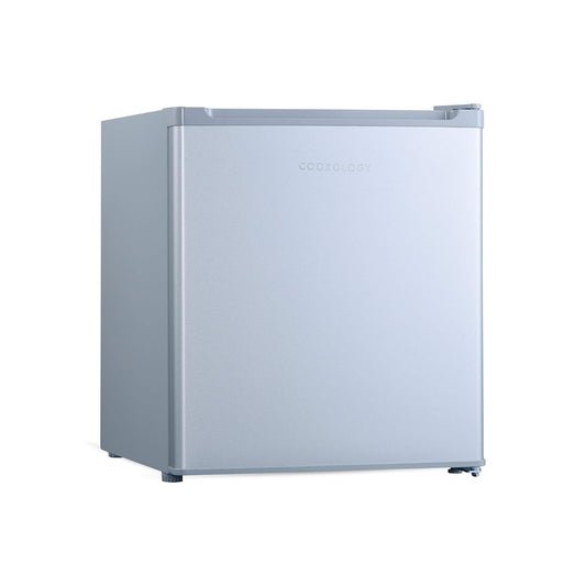 Freestanding Freezer 32L Reversible Door Silver